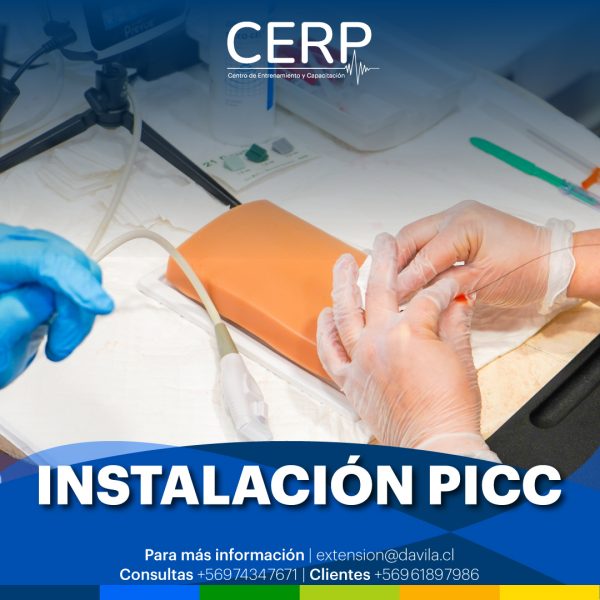 Instalación de PICC con apoyo ecográfica adulto pediátrico