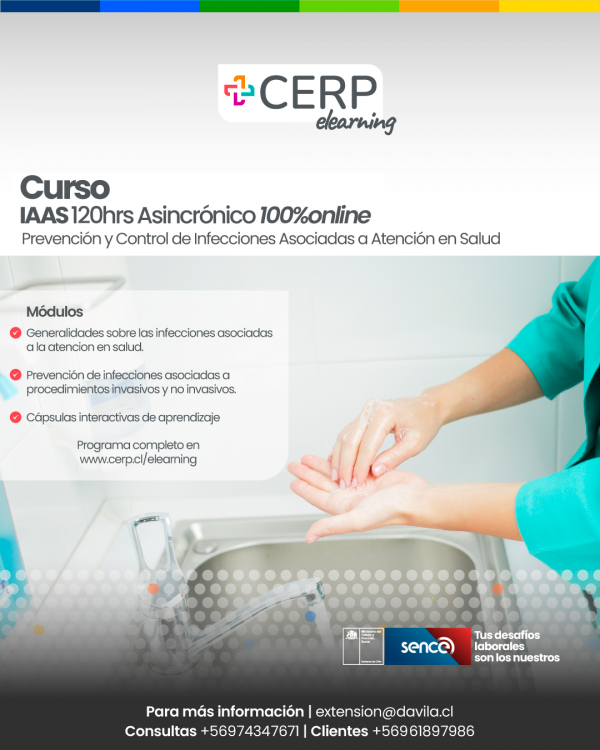 Prevención y Control de Infecciones Asociadas a la Atención de Salud IAAS