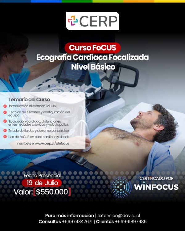 Curso FoCUS | Ecografía Cardíaca Focalizada – Nivel Básico