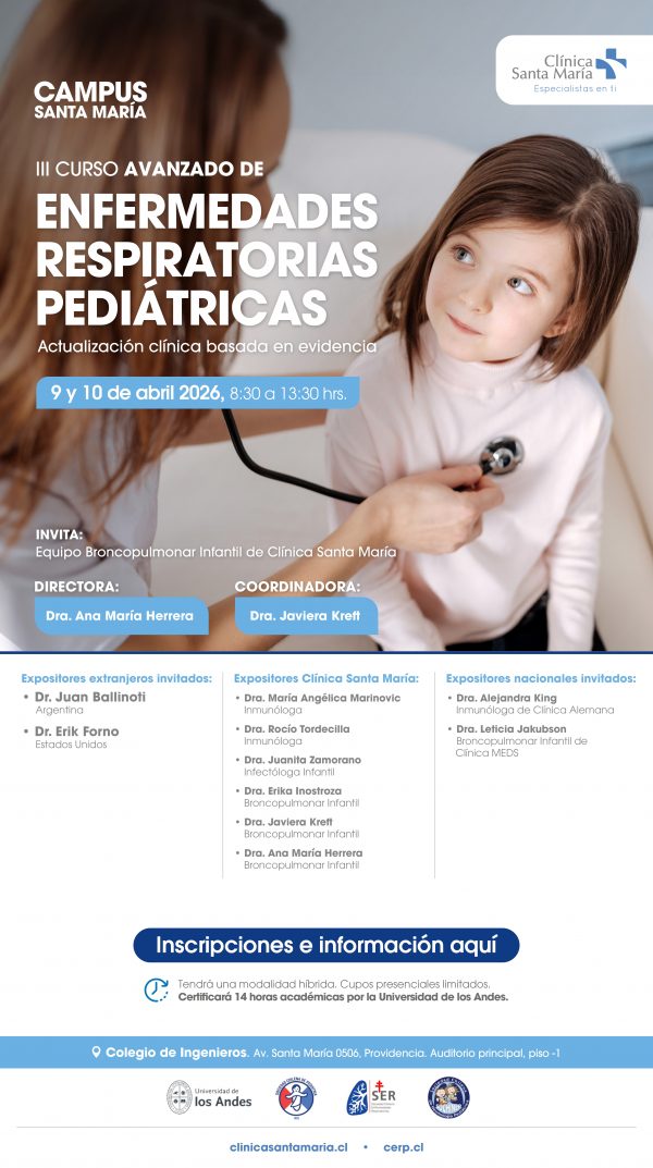 <h3 style="color: #0a4d78;">Curso Avanzado en Enfermedades Respiratorias Infantiles</h3>