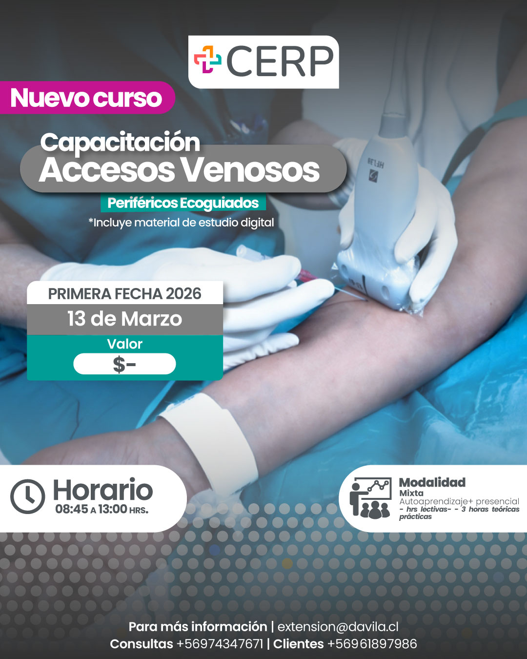 Instalación de Accesos Venosos Periféricos Ecoguiados